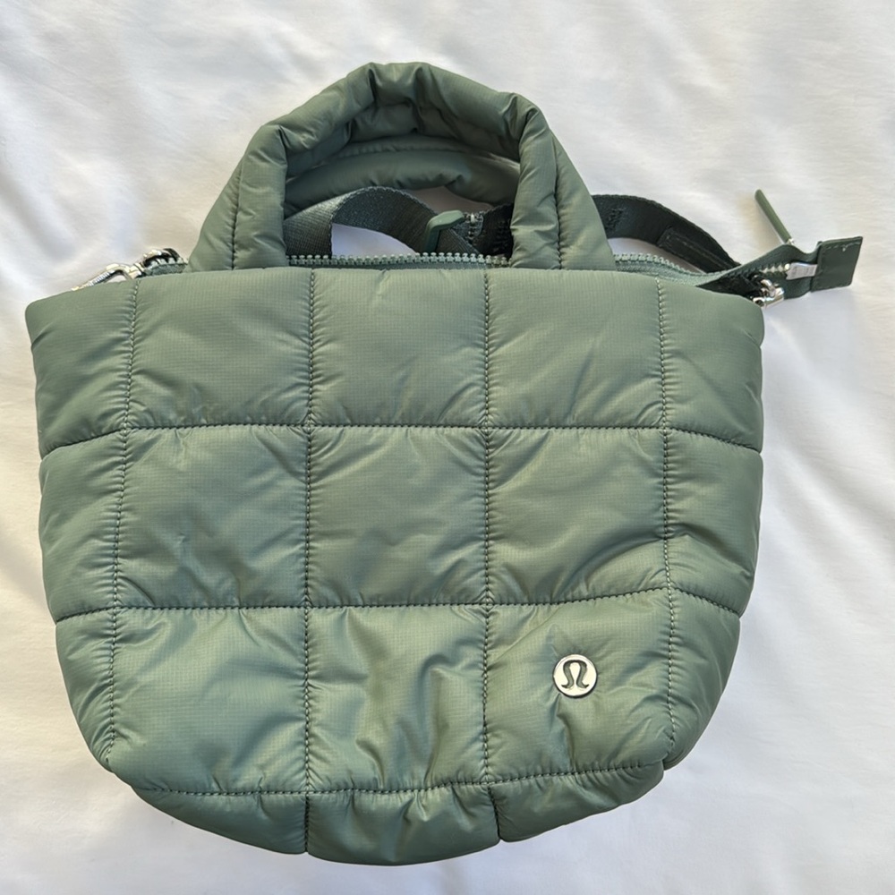 Lululemon quilted grid tote bag mini 5L